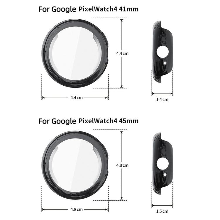 For Google Pixel Watch4 41mm Full Coverage Electroplated TPU Watch Protective Cover(Midnight Blue) - free shipping - PMC TechLife - Order now!