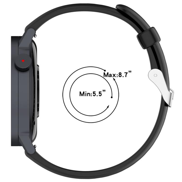 For CMF Watch 3 Pro / CMF Watch Pro2 Solid Color Silicone Watch Band(Blue Gray) - free shipping - PMC TechLife - Order now!