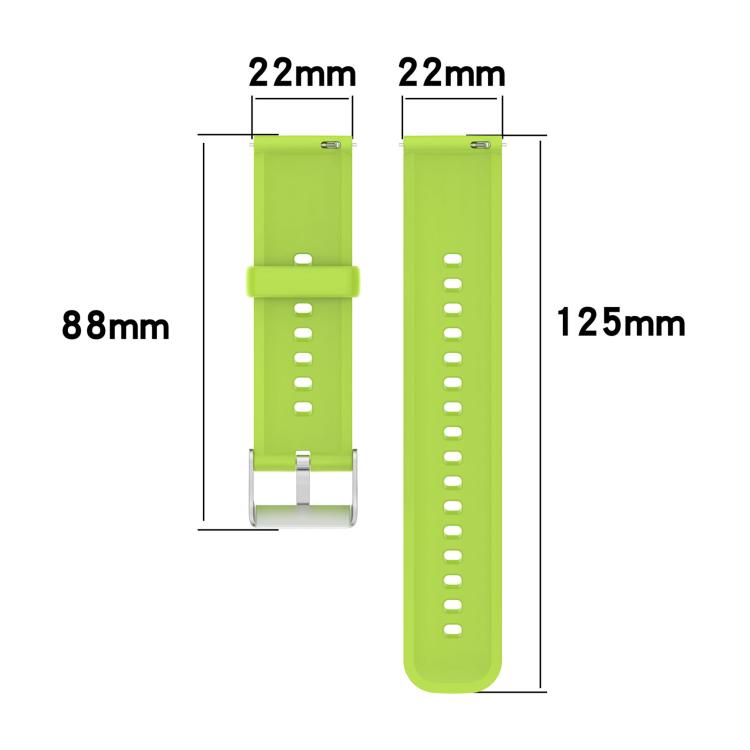 For CMF Watch 3 Pro / CMF Watch Pro2 Solid Color Silicone Watch Band(White) - free shipping - PMC TechLife - Order now!