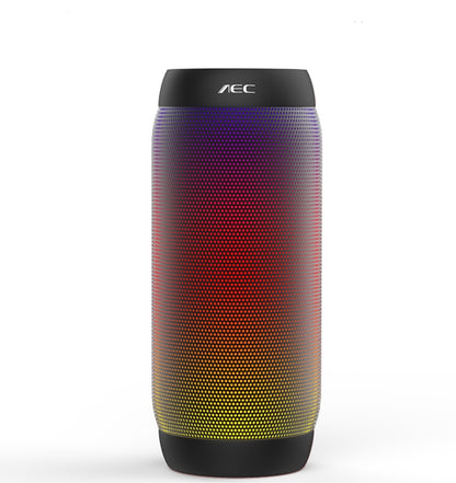 AEC BQ615 PRO Colorful LED Wireless HiFi Stereo Speaker, Combines Bluetooth + TF card player + FM radio + AUX + NFC - Desktop Speaker by AEC | Online Shopping South Africa | PMC Jewellery | Buy Now Pay Later Mobicred