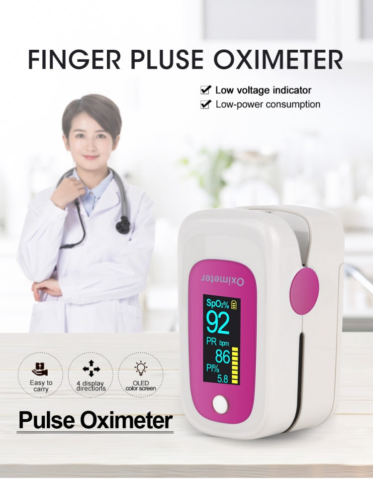 M160 Finger Pulse Oximeter(Gray) - free shipping - PMC TechLife - Order now!
