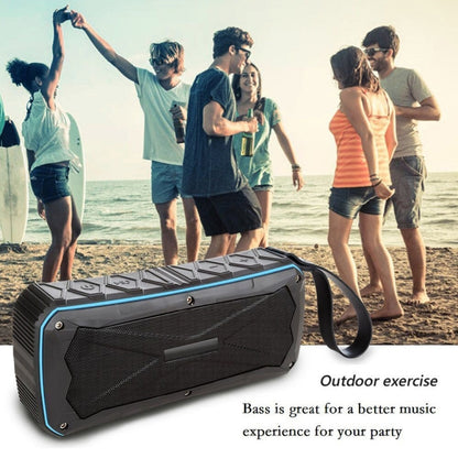 Portable Bluetooth Speaker Super Bass Stereo Wireless Speakers Support IP66 Waterproof Emergency Charging Handsfree TF - Waterproof Speaker by PMC Jewellery | Online Shopping South Africa | PMC Jewellery | Buy Now Pay Later Mobicred