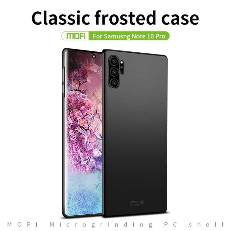 MOFI Frosted PC Ultra-thin Hard Case for Galaxy Note10 Pro(Blue) - Galaxy Phone Cases by MOFI | Online Shopping South Africa | PMC Jewellery