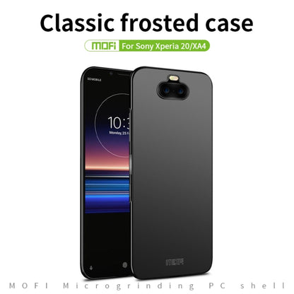 MOFI Frosted PC Ultra-thin Hard Case for Sony Xperia 20 / Xperia XA4(Rose gold) - Sony Cases by MOFI | Online Shopping South Africa | PMC Jewellery