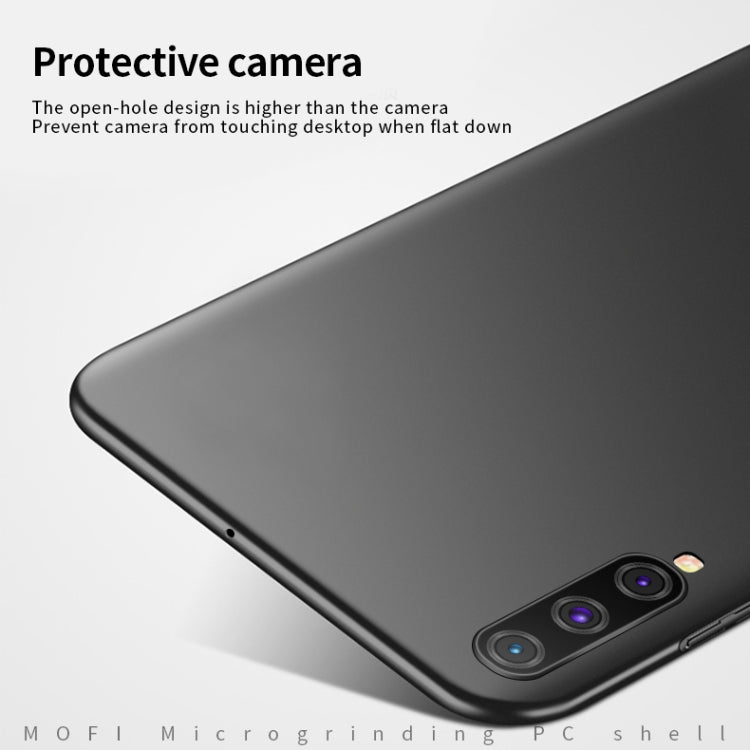 For Galaxy A70 MOFI Frosted PC Ultra-thin Hard Case(Blue) - Galaxy Phone Cases by MOFI | Online Shopping South Africa | PMC TechLife