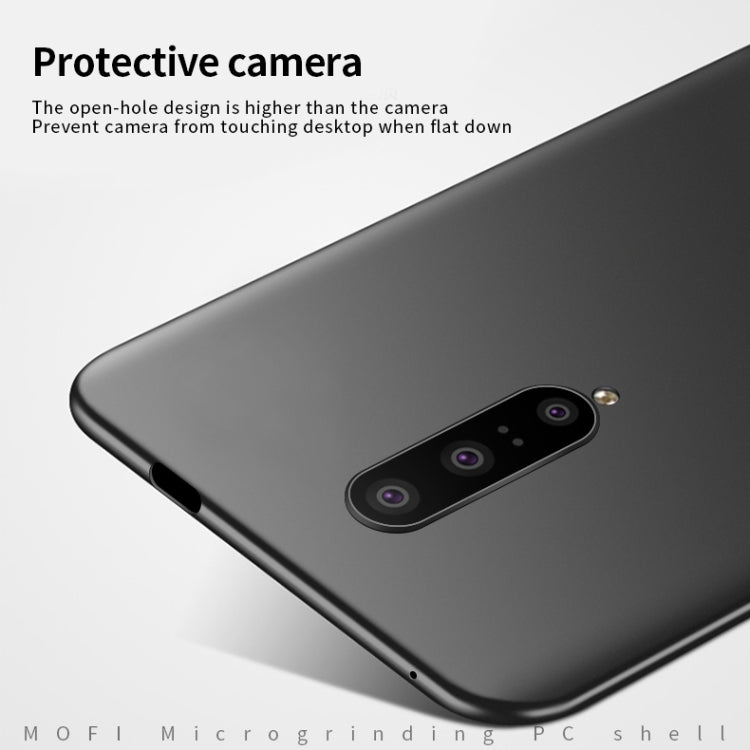 For Oneplus7 Pro MOFI Frosted PC Ultra-thin Hard Case(Black) - OnePlus Cases by MOFI | Online Shopping South Africa | PMC Jewellery