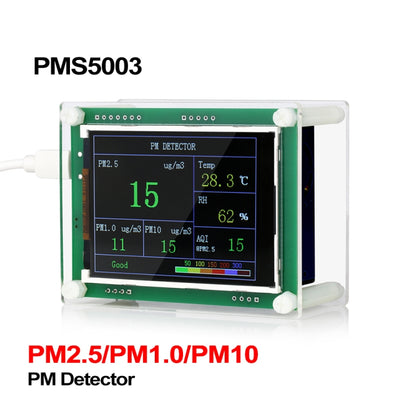 PMS5003  Car PM2.5 Detector Tester Meter Air Quality Monitor Home Car Office Outdoors Gas Thermometer Analysis - Indoor Thermometer by PMC Jewellery | Online Shopping South Africa | PMC Jewellery