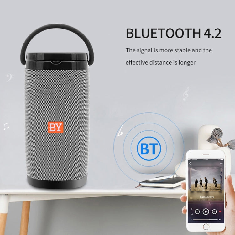 NBY 6650 Portable Multi-function Bluetooth Speaker 3D Surround Stereo Sound, Support Wireless Charging(Blue) - Desktop Speaker by NBY | Online Shopping South Africa | PMC Jewellery | Buy Now Pay Later Mobicred