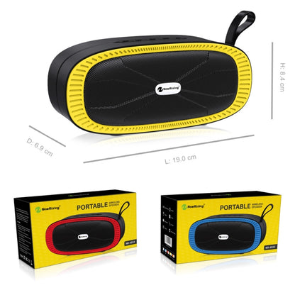 New Rixing NR4022 Portable Stereo Surround Soundbar Bluetooth Speaker with Microphone, Support TF Card FM(Orange) - Desktop Speaker by NewRixing | Online Shopping South Africa | PMC Jewellery | Buy Now Pay Later Mobicred