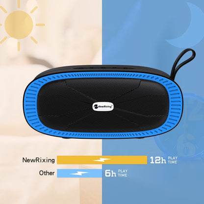 New Rixing NR4022 Portable Stereo Surround Soundbar Bluetooth Speaker with Microphone, Support TF Card FM(Orange) - Desktop Speaker by NewRixing | Online Shopping South Africa | PMC Jewellery | Buy Now Pay Later Mobicred