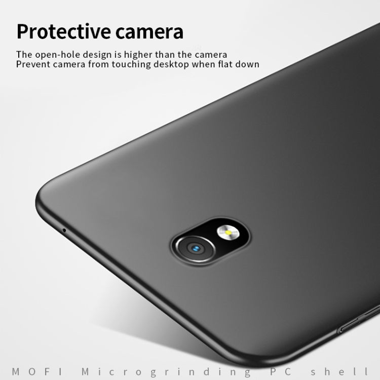 For Xiaomi RedMi 8A MOFI Frosted PC Ultra-thin Hard Case(Black) - Xiaomi Cases by MOFI | Online Shopping South Africa | PMC Jewellery