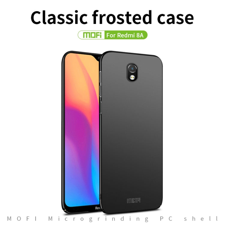 For Xiaomi RedMi 8A MOFI Frosted PC Ultra-thin Hard Case(Red) - Xiaomi Cases by MOFI | Online Shopping South Africa | PMC Jewellery