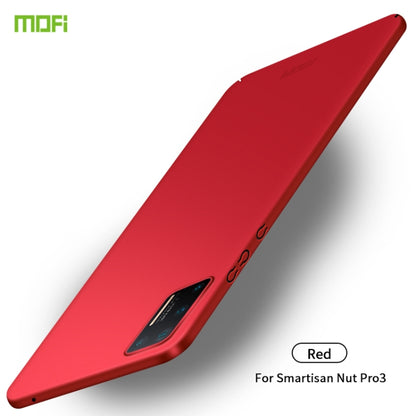 For Smartisan Nut Pro3 MOFI Frosted PC Ultra-thin Hard Case(Red) - More Brand by MOFI | Online Shopping South Africa | PMC Jewellery