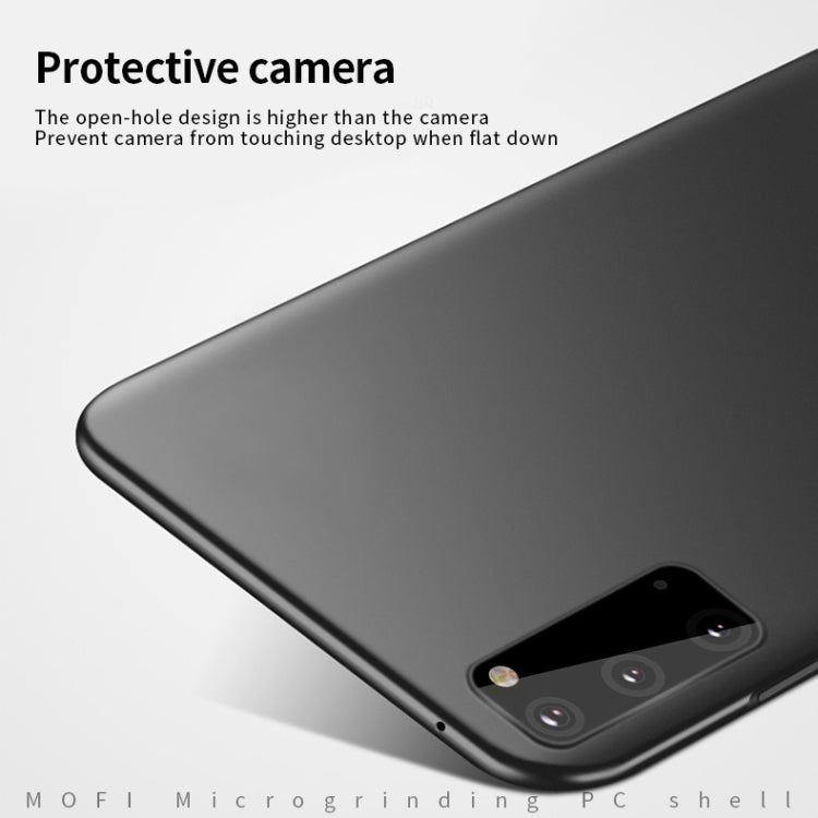 For Galaxy S20 MOFI Frosted PC Ultra-thin Hard Case(Red) - Galaxy Phone Cases by MOFI | Online Shopping South Africa | PMC TechLife