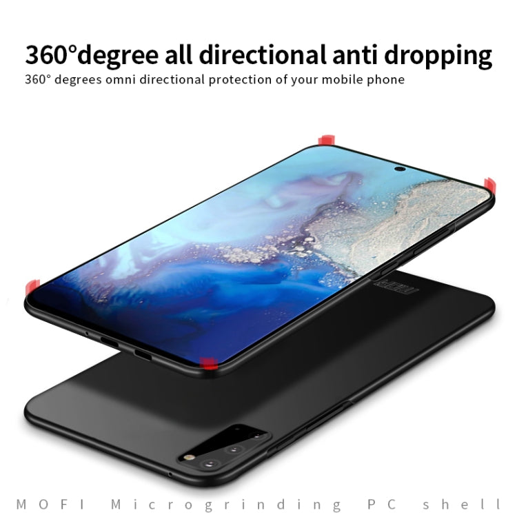 For Galaxy S20 MOFI Frosted PC Ultra-thin Hard Case(Red) - Galaxy Phone Cases by MOFI | Online Shopping South Africa | PMC TechLife