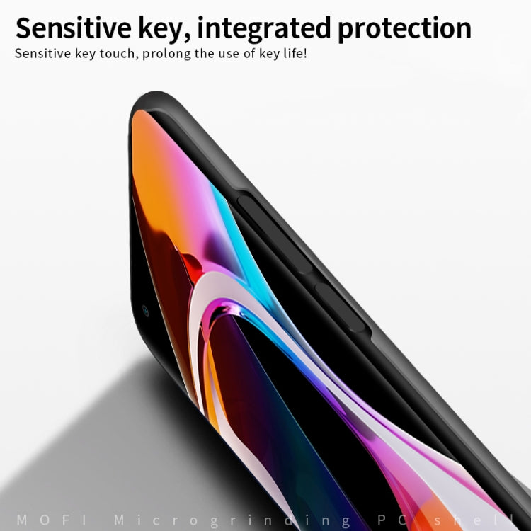 For Xiaomi Mi 10 MOFI Frosted PC Ultra-thin Hard Case(Blue) - Xiaomi Cases by MOFI | Online Shopping South Africa | PMC TechLife