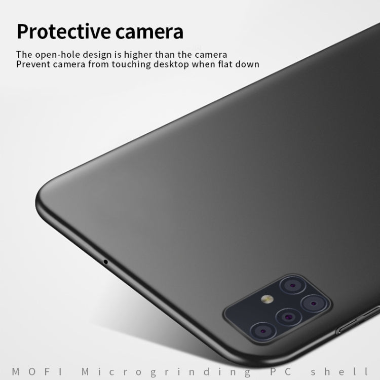 For Galaxy A51 MOFI Frosted PC Ultra-thin Hard Case(Gold) - Galaxy Phone Cases by MOFI | Online Shopping South Africa | PMC TechLife | Buy Now Pay Later Mobicred