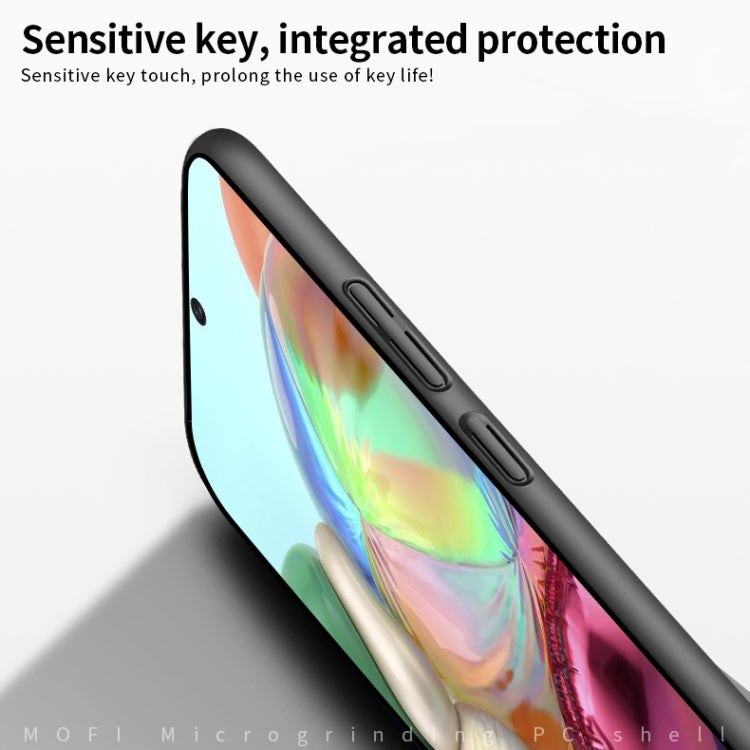 For Galaxy A71 MOFI Frosted PC Ultra-thin Hard Case(Gold) - Galaxy Phone Cases by MOFI | Online Shopping South Africa | PMC TechLife