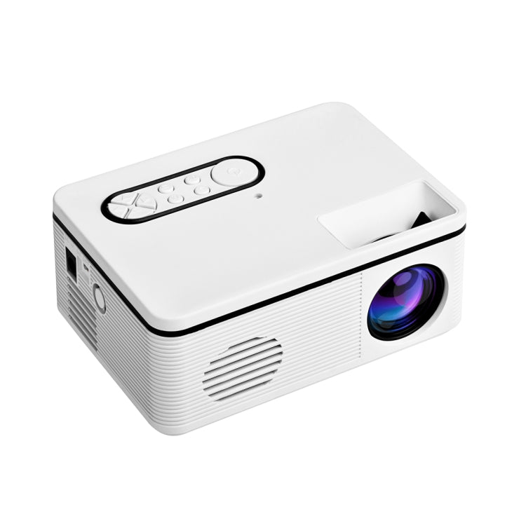 S361 80 Lumens 320 x 240 Pixel Portable Mini Projector, Support 1080P, AU Plug(White) - LED Projector by PMC Jewellery | Online Shopping South Africa | PMC Jewellery | Buy Now Pay Later Mobicred