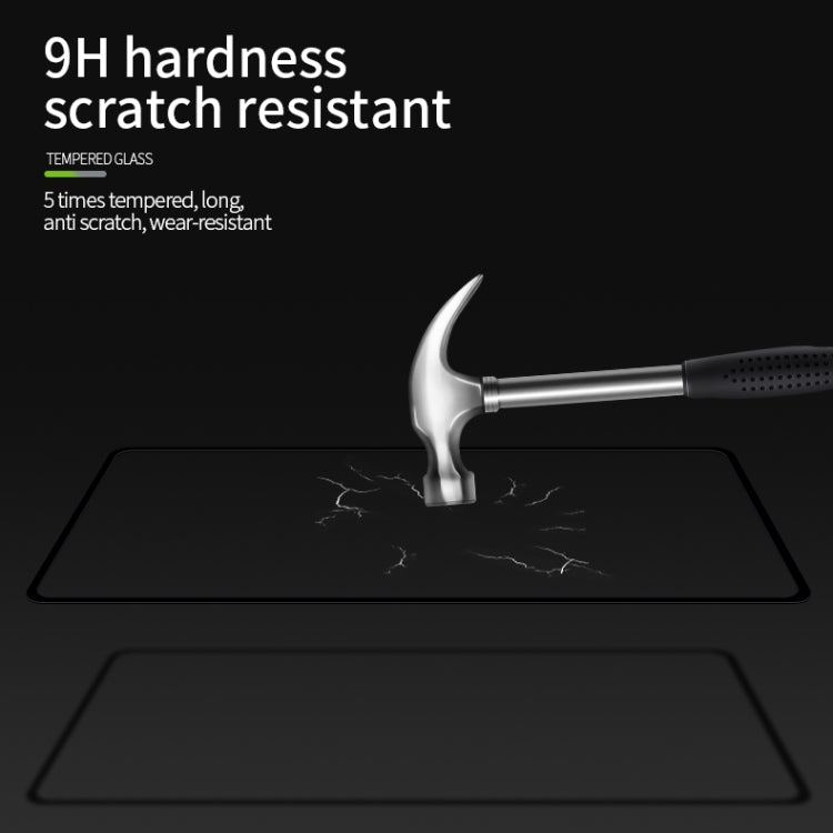 For Galaxy A91 / S10 Lite MOFI 9H 2.5D Full Screen Tempered Glass Film(Black) - Galaxy Tempered Glass by MOFI | Online Shopping South Africa | PMC TechLife | Buy Now Pay Later Mobicred