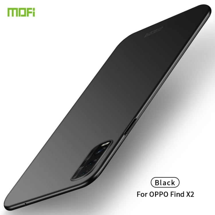 For OPPO Find X2 MOFI Frosted PC Ultra-thin Hard Case(Black) - OPPO Cases by MOFI | Online Shopping South Africa | PMC TechLife