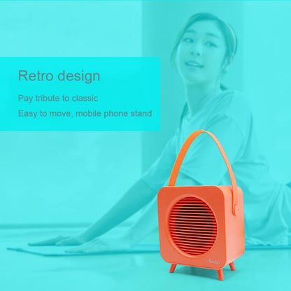 Oneder V9 Fabric Portable Wireless Bluetooth Speaker Portable Card Subwoofer Creative Gift Mini Speaker(Orange) - Desktop Speaker by OneDer | Online Shopping South Africa | PMC Jewellery | Buy Now Pay Later Mobicred