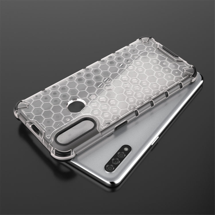 For OPPO A8/A31 Shockproof Honeycomb PC + TPU Case(Blue) - OPPO Cases by PMC TechLife | Online Shopping South Africa | PMC TechLife | Buy Now Pay Later Mobicred