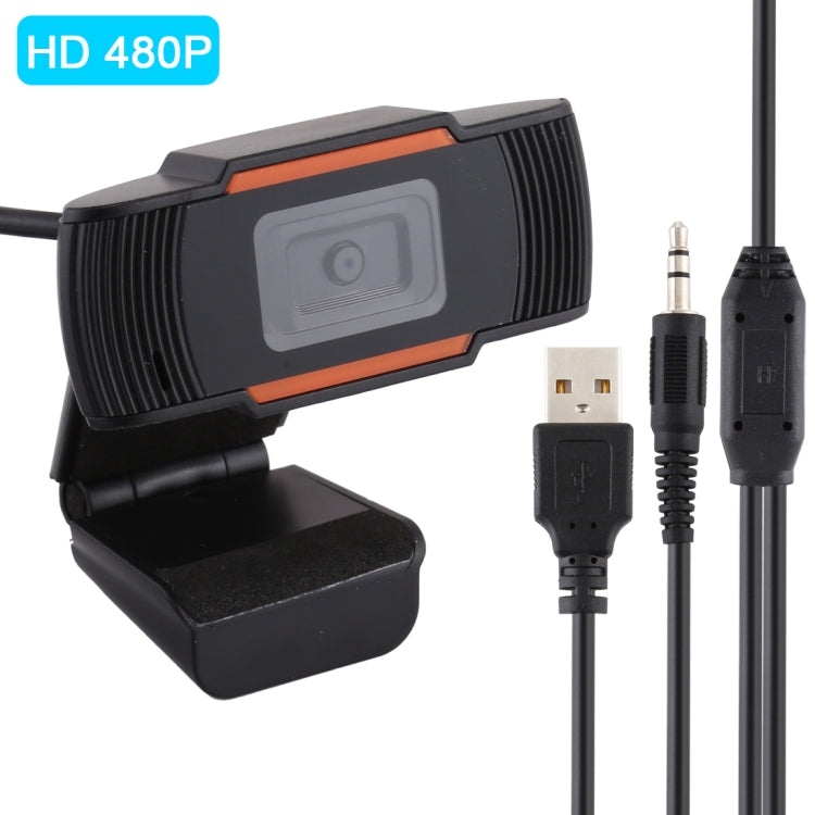 Webcam HD 480P PC Camera for Skype for Android TV   Rotatable Computer Camera USB Web Cam - HD Camera by PMC TechLife | Online Shopping South Africa | PMC TechLife | Buy Now Pay Later Mobicred