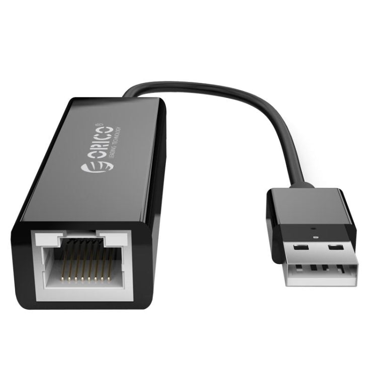 ORICO UTJ-U2 USB2.0 Fast Ethernet Network Adapter - USB 2.0 HUB by ORICO | Online Shopping South Africa | PMC Jewellery | Buy Now Pay Later Mobicred