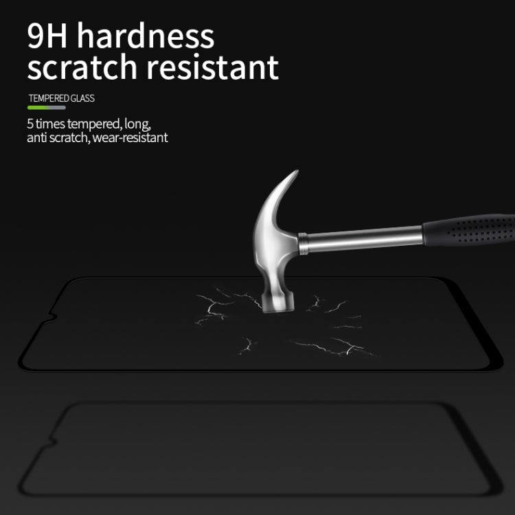 For Xiaomi Redmi Note 9 MOFI 9H 2.5D Full Screen Tempered Glass Film(Black) -  by MOFI | Online Shopping South Africa | PMC TechLife