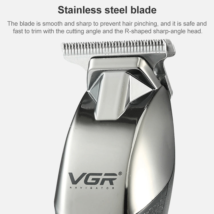 VGR V-171 5W USB Portable Push White Electric Clippers - free shipping - PMC TechLife - Order now!