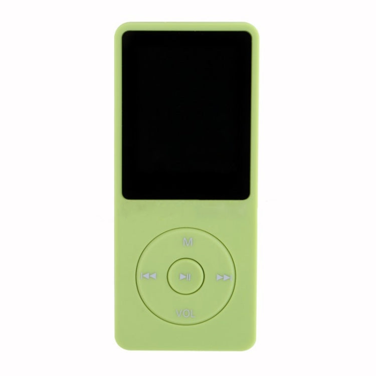 Fashion Portable LCD Screen FM Radio Video Games Movie MP3 MP4 Player Mini Walkman, Memory Capacity:4GB(Green) - MP3 Player by PMC Jewellery | Online Shopping South Africa | PMC Jewellery | Buy Now Pay Later Mobicred