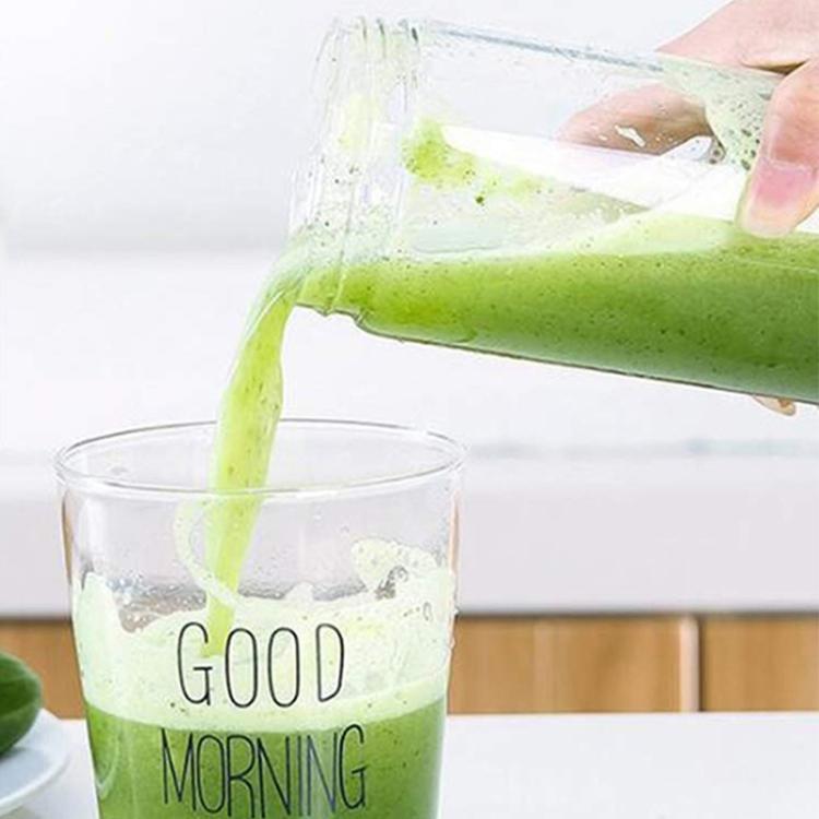 USB Rechargeable Electric Automatic Vegetable Fruit Citrus Orange Juice Maker Cup Mixer Bottle (380ML)(6 Blades Blue) - free shipping - PMC TechLife - Order now!