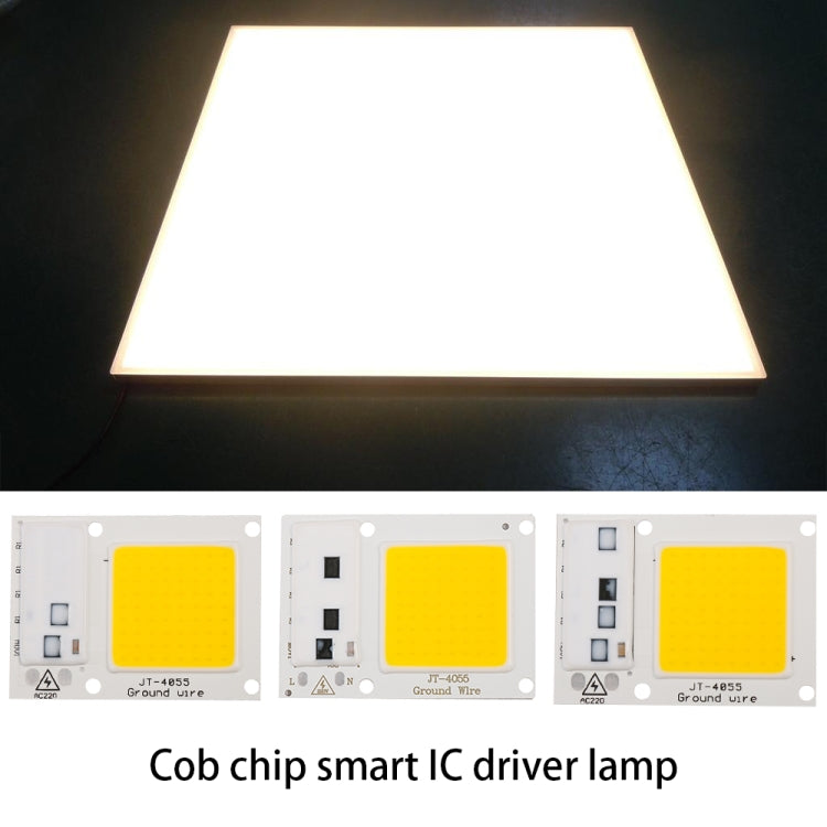 High Power 220V LED FloodlightCool/Warm White COB LED Chip IP65 Smart IC Driver Lamp(50W white) - Celling Lights & Chandeliers by PMC Jewellery | Online Shopping South Africa | PMC Jewellery | Buy Now Pay Later Mobicred