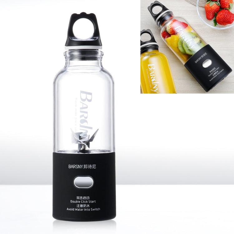 Multifunctional Juicer Rotatory Extractor Cup Portable USB Charge Juicer Blender with 6 Blades(Black) - free shipping - PMC TechLife - Order now!