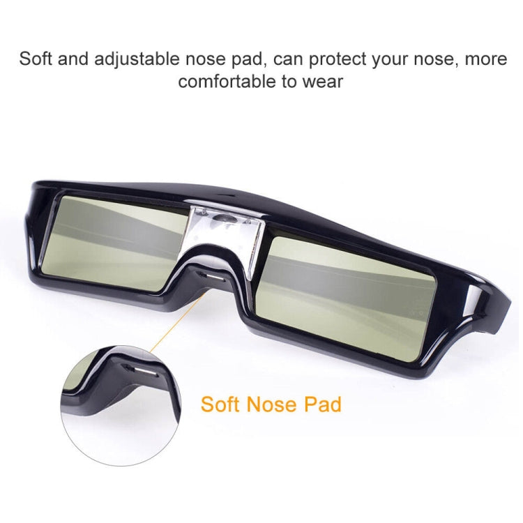 3D DLP-Link active glasses eyewear for BenQ Z4/H1/G1/P1 LG,NUTS,Acer,Optoma DLP-LINK projectors - VR Headset by PMC Jewellery | Online Shopping South Africa | PMC Jewellery | Buy Now Pay Later Mobicred