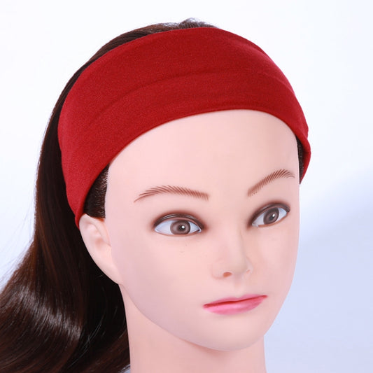 Yoga Fitness Hair Band Headband, Size: About 21 x 7cm(Red) - Sweatband by PMC Jewellery | Online Shopping South Africa | PMC Jewellery | Buy Now Pay Later Mobicred