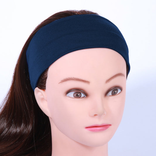 Yoga Fitness Hair Band Headband, Size: About 21 x 7cm(Navy Blue) - Sweatband by PMC Jewellery | Online Shopping South Africa | PMC Jewellery | Buy Now Pay Later Mobicred