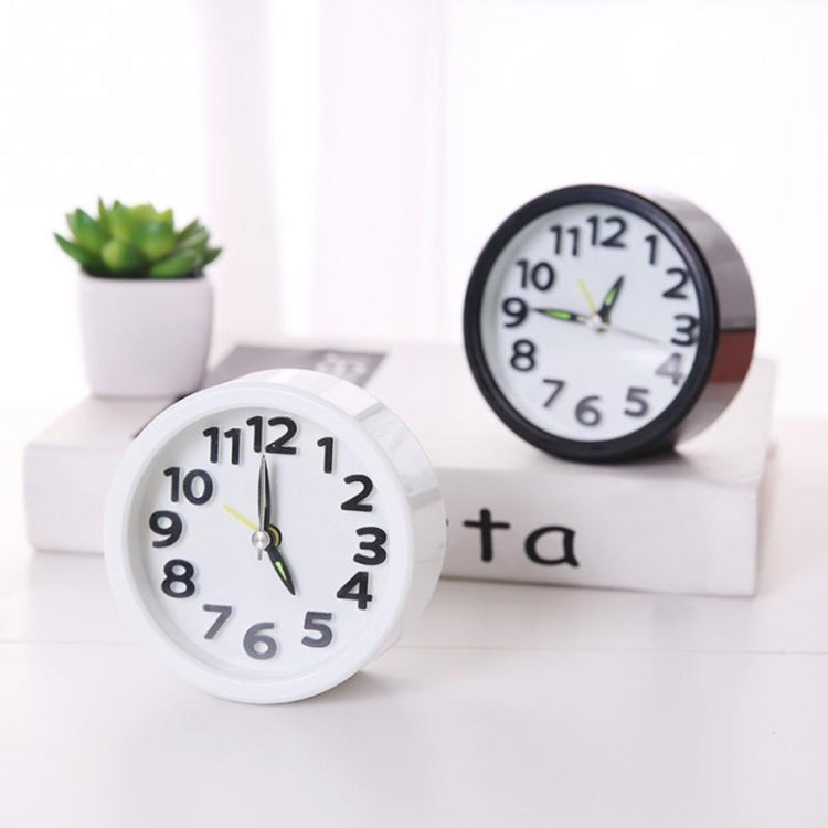 Creative Minimalist Mute Alarm Clock(Square Black) - Alarm Clocks by PMc TechLife | Online Shopping South Africa | PMc TechLife | Buy Now Pay Later Mobicred