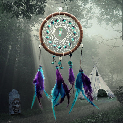 Creative Ethnic Style Hand-Woven Crafts Dream Catcher Home Car Wall Hanging Decoration - Wind Chimes & Hanging Decorations by PMC Jewellery | Online Shopping South Africa | PMC Jewellery