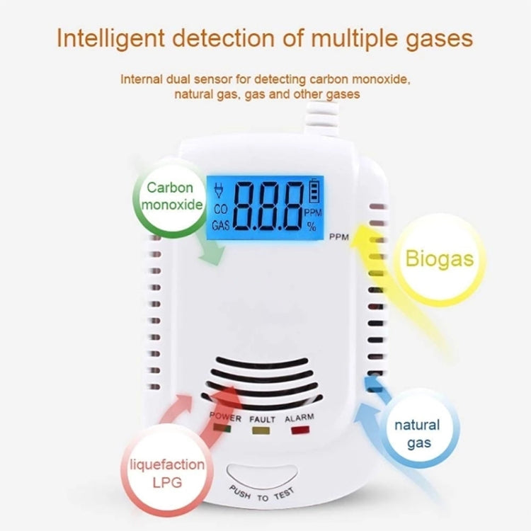Coalgas Natural Gas Methane Propane Leak Detector Tester Measurer Home Security Tool, EU Plug - Gas Monitor by PMC TechLife | Online Shopping South Africa | PMC TechLife | Buy Now Pay Later Mobicred