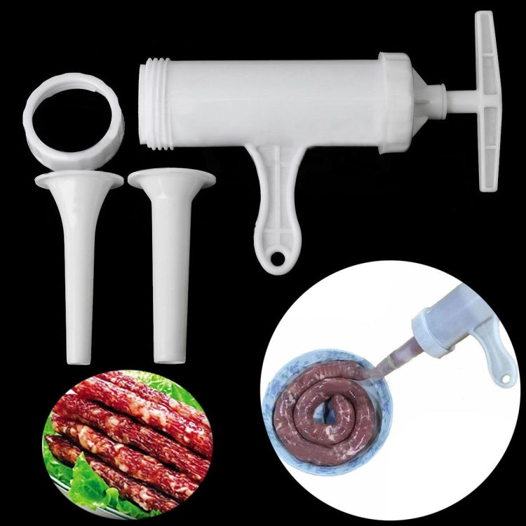 2 PCS Sausage Machine Meat Stuffer Filler Hand Operated Salami Maker - Food Molds by PMC Jewellery | Online Shopping South Africa | PMC Jewellery | Buy Now Pay Later Mobicred