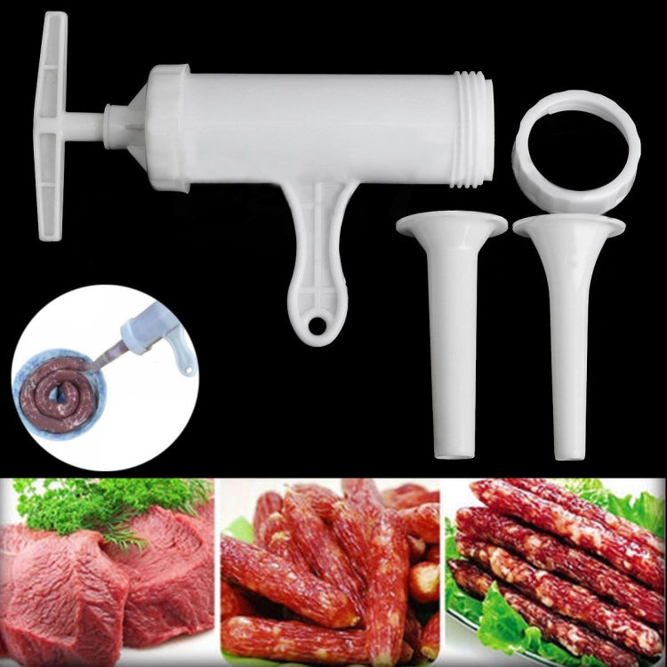 2 PCS Sausage Machine Meat Stuffer Filler Hand Operated Salami Maker - Food Molds by PMC Jewellery | Online Shopping South Africa | PMC Jewellery | Buy Now Pay Later Mobicred