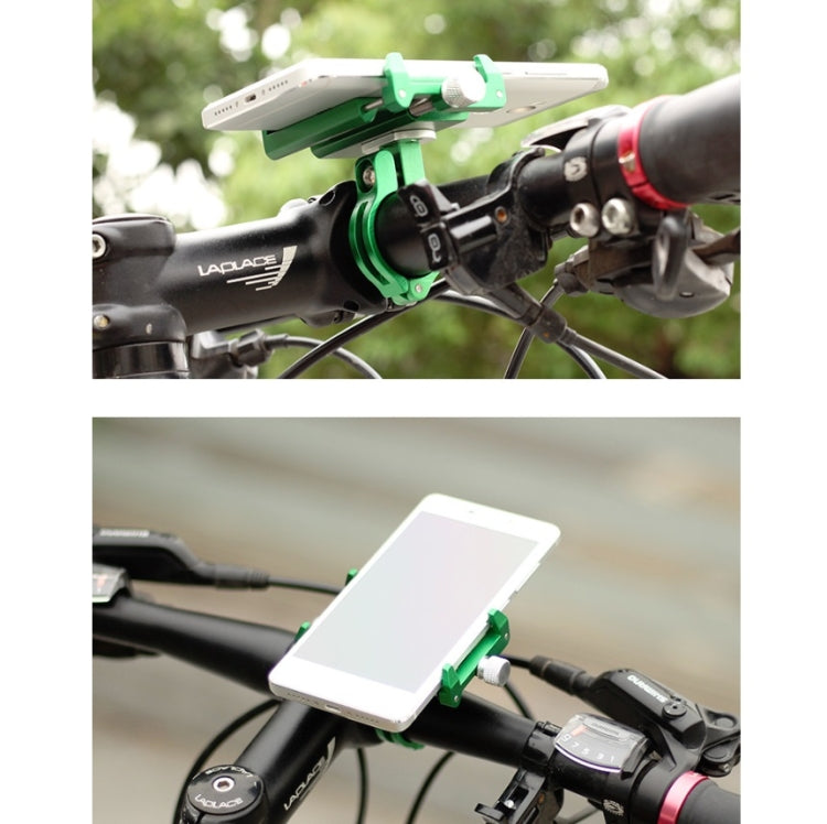 GUB Bicycle Aluminum Alloy Mobile Phone Bracket Navigation Bracket Motorcycle Mobile Phone Holder(Black) - Holders by GUB | Online Shopping South Africa | PMC Jewellery | Buy Now Pay Later Mobicred