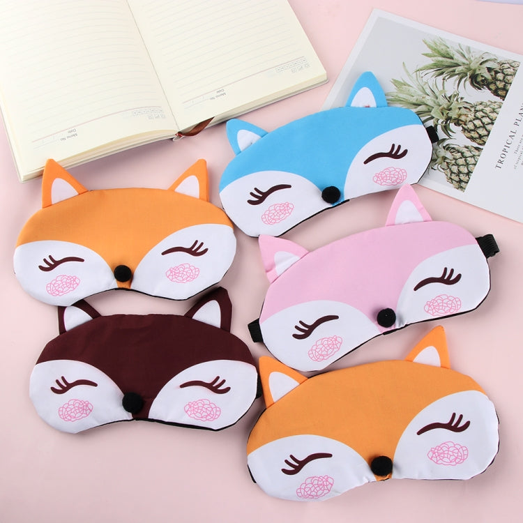 Cute Fox 3D Sleep Mask Rest Travel Sleeping Cover Sleep Ice Mask(Pink) - free shipping - PMC TechLife - Order now!