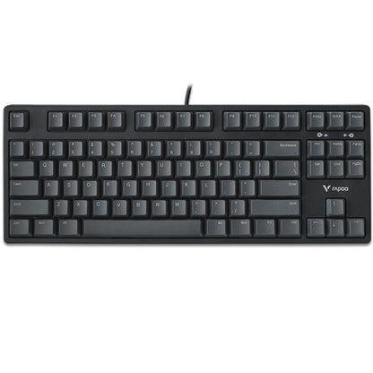 Rapoo V860 Desktop Wired Gaming Mechanical Keyboard, Specifications:87 Keys(Black Shaft) - Wired Keyboard by Rapoo | Online Shopping South Africa | PMC Jewellery | Buy Now Pay Later Mobicred