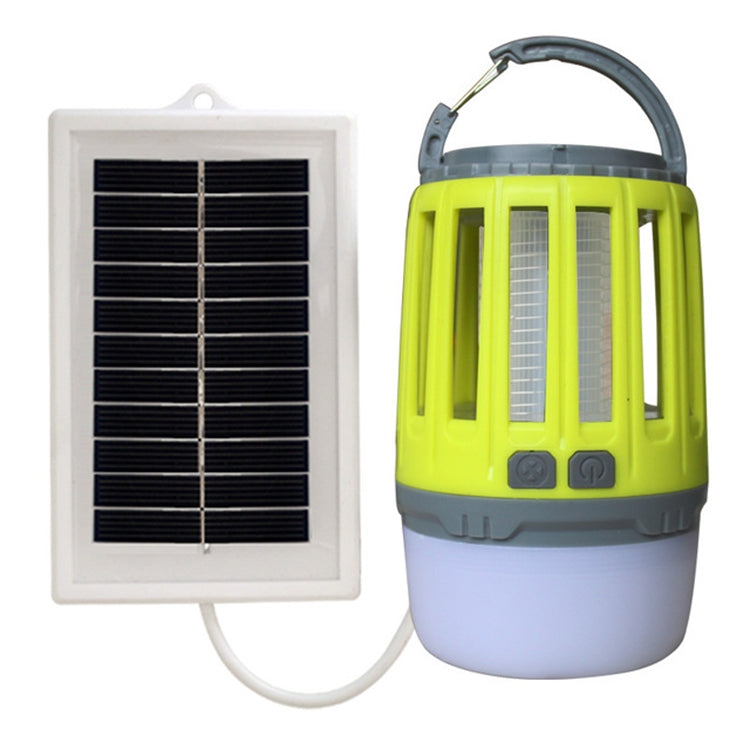 Solar Power Mosquito Killer Outdoor Hanging Camping Anti-insect Insect Killer, Color:Light Green + Solar Panel - Outdoor Insect Repellent by PMC Jewellery | Online Shopping South Africa | PMC Jewellery | Buy Now Pay Later Mobicred