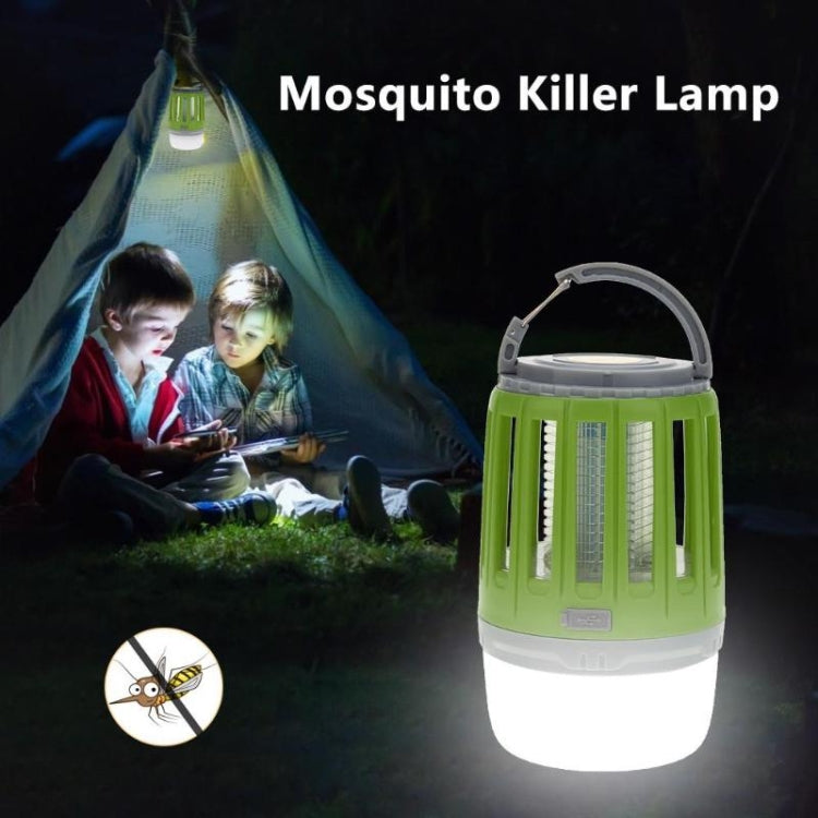 Solar Power Mosquito Killer Outdoor Hanging Camping Anti-insect Insect Killer, Color:Light Green + Solar Panel - Outdoor Insect Repellent by PMC Jewellery | Online Shopping South Africa | PMC Jewellery | Buy Now Pay Later Mobicred