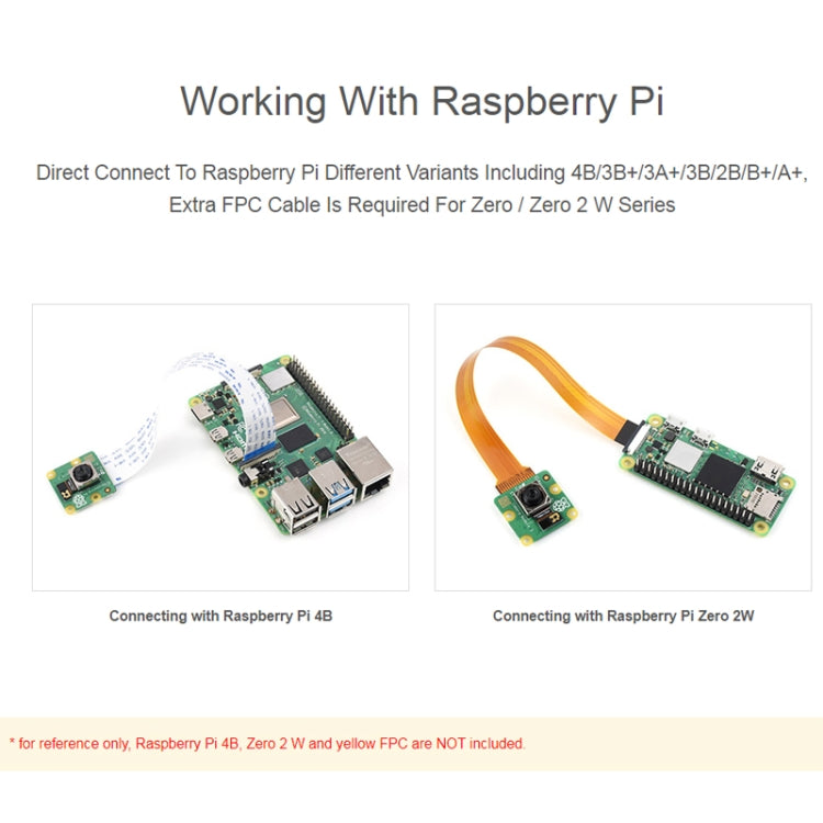 Waveshare For Raspberry Pi Camera Module 3, High Resolution, Auto-Focus 12MP, IMX708, 75�� FOV, 23943 - Raspberry Pi Accessories by PMC TechLife | Online Shopping South Africa | PMC TechLife | Buy Now Pay Later Mobicred