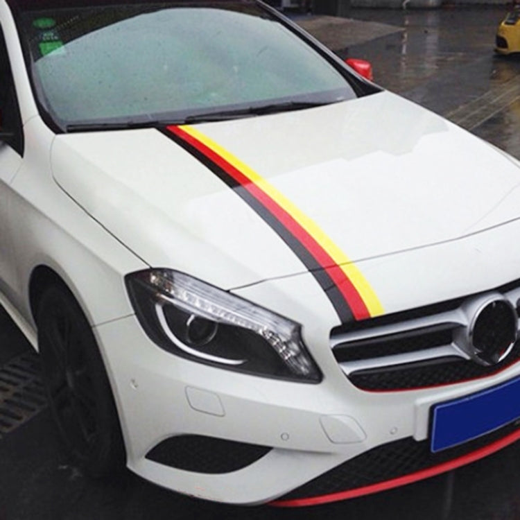 Flag Striped Car Hood Vinyl Sticker Body Decal(germany) - Decorative Sticker by PMC Jewellery | Online Shopping South Africa | PMC Jewellery | Buy Now Pay Later Mobicred